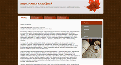 Desktop Screenshot of krajciova.sk